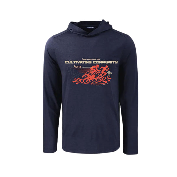 Sun Hoodie- Cultivating Community - Navy Blue