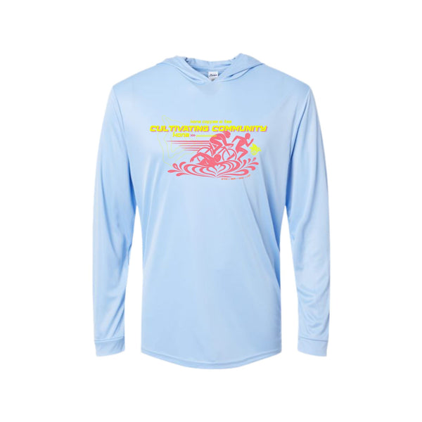 Sun Hoodie- Cultivating Community - Sky Blue