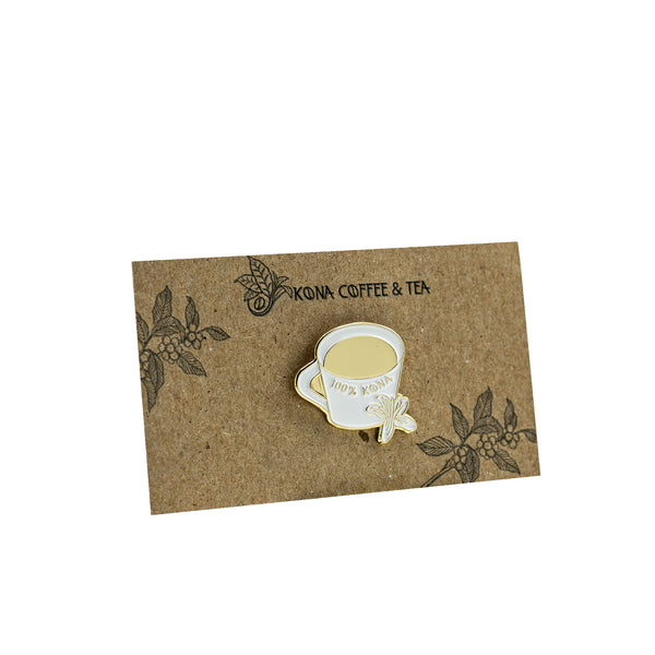 Coffee Mug Enamel Pin