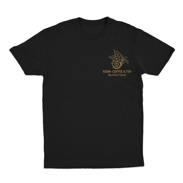 T-Shirt - DRINK KONA -  Black