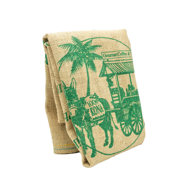 Vintage Logo Burlap Sack